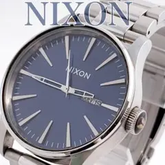 2026年最新】NIXON 文字盤カラー：ブルー メンズ 腕時計(クォーツ)の