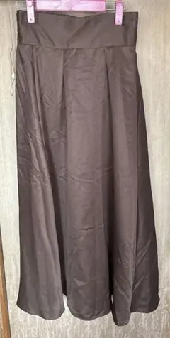 しまむらtal.by yumi★フレアスカート★ブラウン★M