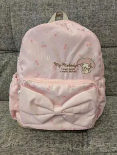 マイメロ☆My Melody リュック リボン付きピンク