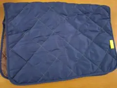 新品 タリーズコーヒー ブランケット 紺✕ブラウン