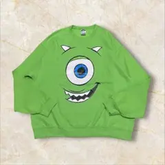 00s モンスターズインク マイク 肉厚 スウェットトレーナー プルオーバー