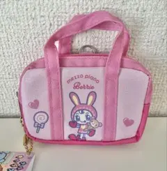 新品 ナルミヤキャラクターズ メゾピアノ ベリエちゃん スクバ風キーホルダー