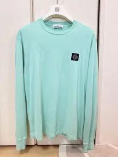 STONE ISLAND ホワイト ロンT ストーンアイランド 1度だけ使用 - メルカリ