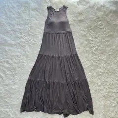 ロングワンピース 長袖 きれいめ