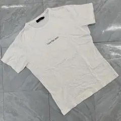 Calvin Klein Jeans Tシャツ 半袖 ホワイト ロゴプリントL