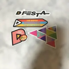 DFESTA 福岡 ステッカー 4枚セット