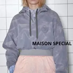 【MAISON SPECIAL】 メゾンスペシャル ハーフジップ スウェット