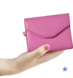 カードケース スキミング防止 小銭 コインケース 財布 ミニ ピンク