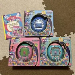 たまごっちパラダイス　3台セット　バンダイ　タカラトミー　新品　オマケ　シール