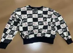 BIG FIELD 総柄スウェット150cm