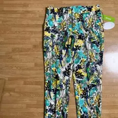 dinos 新品タグ付 Dama 花柄パンツ トロピカル ダーマコレクションのサムネイル