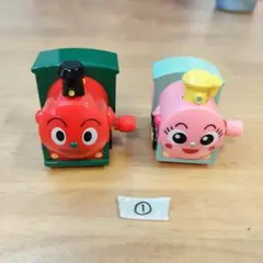 ①アンパンマントレイン　NEW SLマン ぽっぽちゃん セット