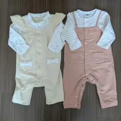 西松屋ロンパース２枚セット