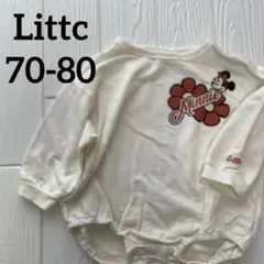 Littc リトシー 70-80 春スエットダルマロンパース