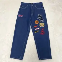 美品Kebozケボズ サイズL freak's store コラボ デニムパンツのサムネイル