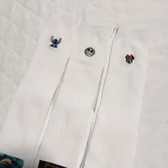 ハイソックス　白　23cm〜