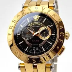 【稼働/付属品完備】VERSACE デュアルタイム VEBV00519 腕時計のサムネイル