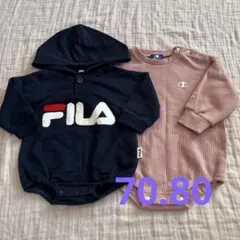 ベビー服 ロンパース FILA チャンピオン まとめ売りのサムネイル