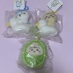 ちいかわBaby ハチワレ うさぎ おまる キャベツ マスコット