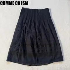 COMME CA ISM コムサイズム フレアスカート レディース 夏服