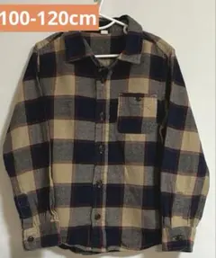 チェックシャツ 110 ネル