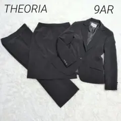 THEORIA 3点セット スーツ 黒 パンツ スカート M 9AR フォーマル