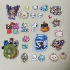 プチドロップステッカー　ボンボンドロップシール バラ売り　25枚セット　④