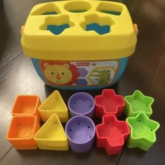 Fisher Price フィッシャープライス はじめてブロック 知育玩具のサムネイル