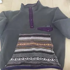 Patagonia フリース トップス グレー