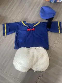 手作り　ドナルド　コスチューム　着ぐるみ　ディズニー　100cm キッズ　子ども