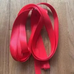 新品 レッド 5m グログランリボン 幅20mm ハンドメイド