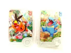 ポケモンフレンダ パラレルアートピック ポカブ ワニノコ