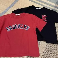 MPS Tシャツセット 赤 黒 サイズ130のサムネイル