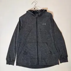 【美品】Under Armour　UAテック フルジップ フーディ　メンズ　L