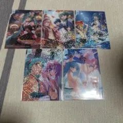 ボカロ 初音ミク キラキラクリアカード セット