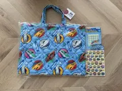 プラレール　レッスンバッグ【新品未使用 おなまえチャーム付き！！】のサムネイル