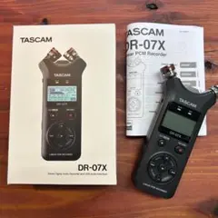 TASCAM DR-07X リニアPCMレコーダー 箱付き