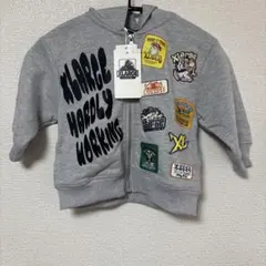 【夏割価格】XLARGE KIDS マルチパッチジップパーカー