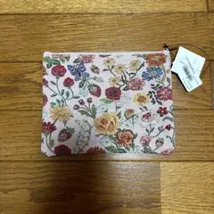 【新品】Afternoon Tea ナタリー・レテ ポーチ ピンク 花柄のサムネイル