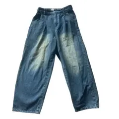 9090 デニムパンツ インディゴ メンズ　ウィメンズ　ストリート