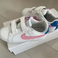 Nike キッズ スニーカー ホワイト/ピンク/ブルー　16cm