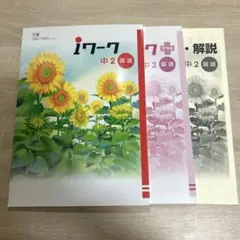 アイワーク（iワーク）中2国語、アイワークプラス セット　東京晝籍