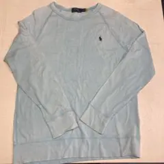 Polo Ralph Lauren 水色 薄手　トレーナー　ラルフローレン
