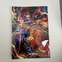 鬼滅の刃 無限城編 特典　イラストボード 我妻善逸 獪岳