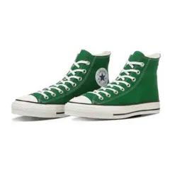 コンバース　オールスター　ハイカットグリーンスニーカー