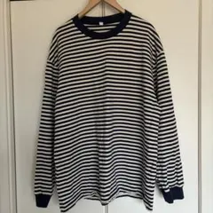 UNIQLO ネイビーカットソー XXL 中古 ユニクロ
