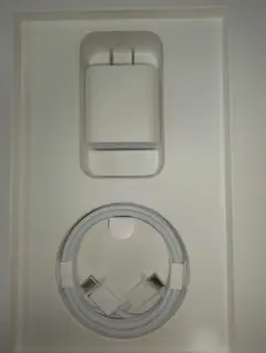 Apple純正　USB-C編み込み60W急速充電ケーブルと20W充電器セット