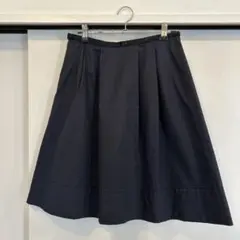 green label relaxing 黒　フレアースカート