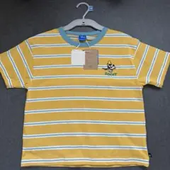 【130cm】しまむらDisney GOOFY ストライプ Tシャツ ボーダー