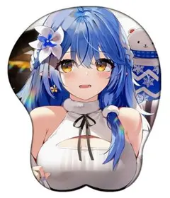 신품 미개봉 ホロライブ 雪花ラミィ おっぱいマウスパッド 22×26cm
